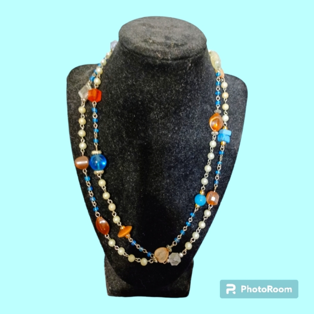 Vintage wrap necklace